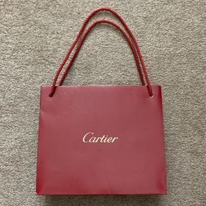 Authentic Cartier Gift Bag